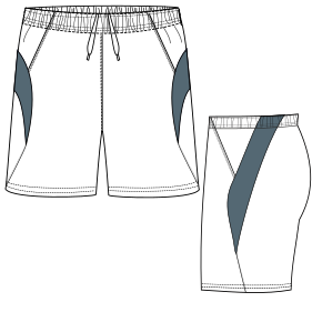 Moldes de confeccion para HOMBRES Shorts Bermudas 2893